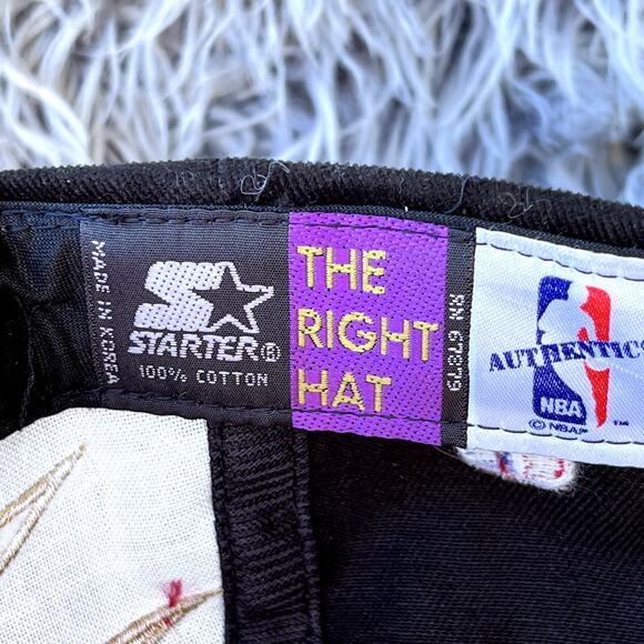 Starter Baseball Cap Chicago Bulls NBA Champions 98 NWT Locker Room Hat - Picture 14 of 16